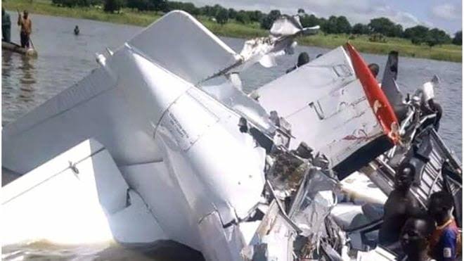 Plane crash in Sudan