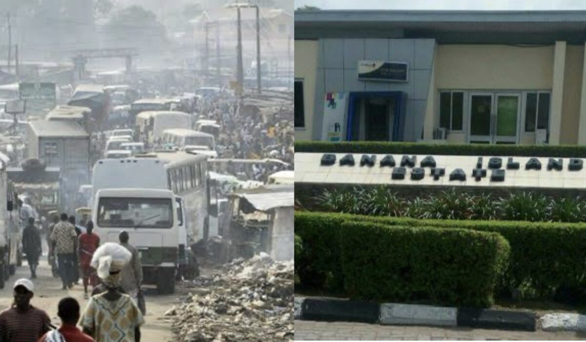 POLLUTED AIR IN LAGOS and BANANA ISLAND