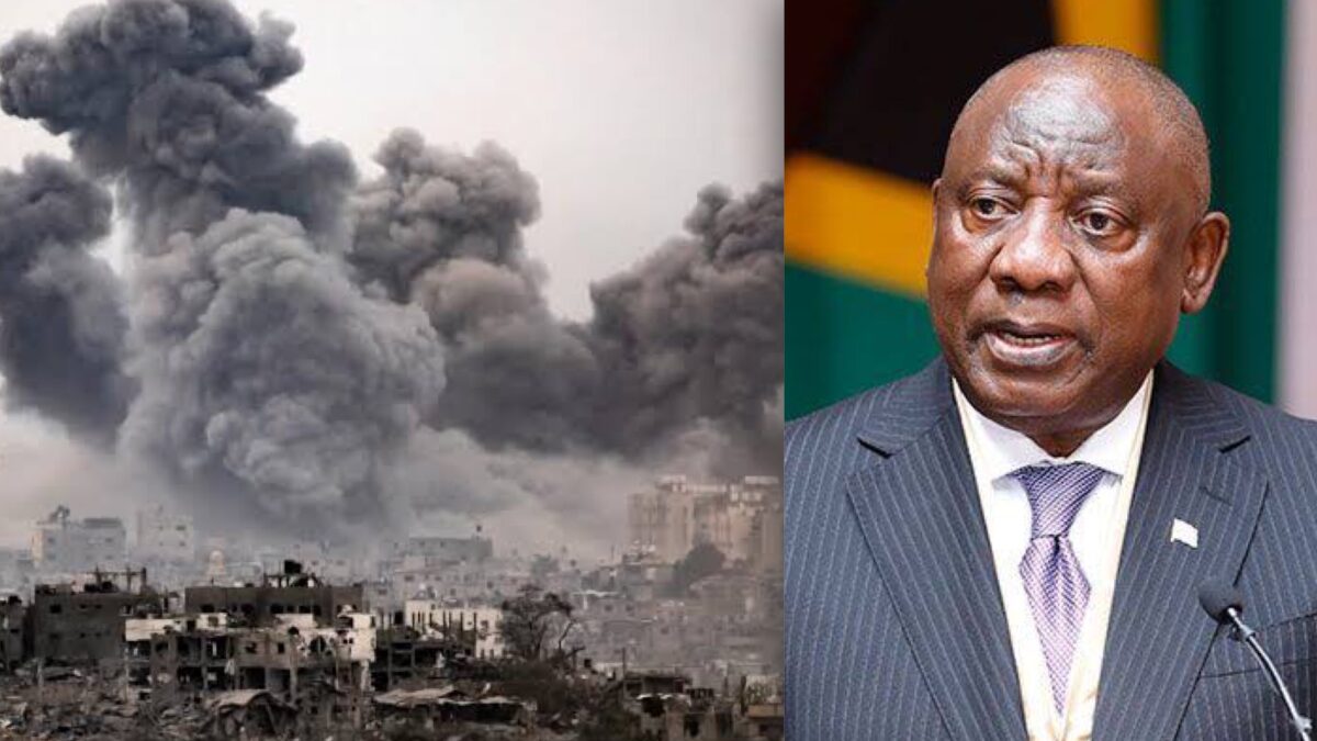 Gaza War and Cyril Ramaphosa