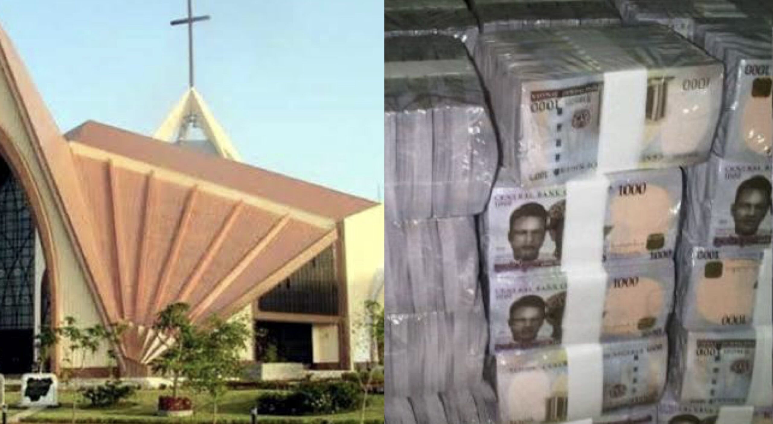CHURCH and STASH OF CASH
