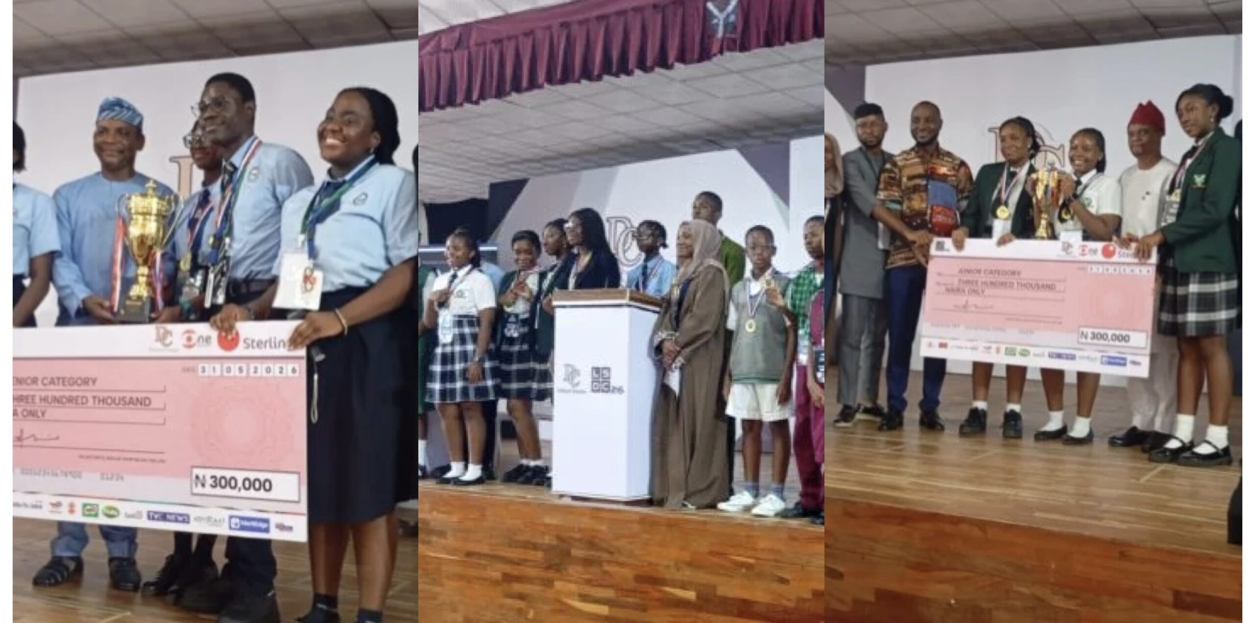 Grand finale of maiden edition of Lagos Schools DebateChamps Competition on Sunday evening