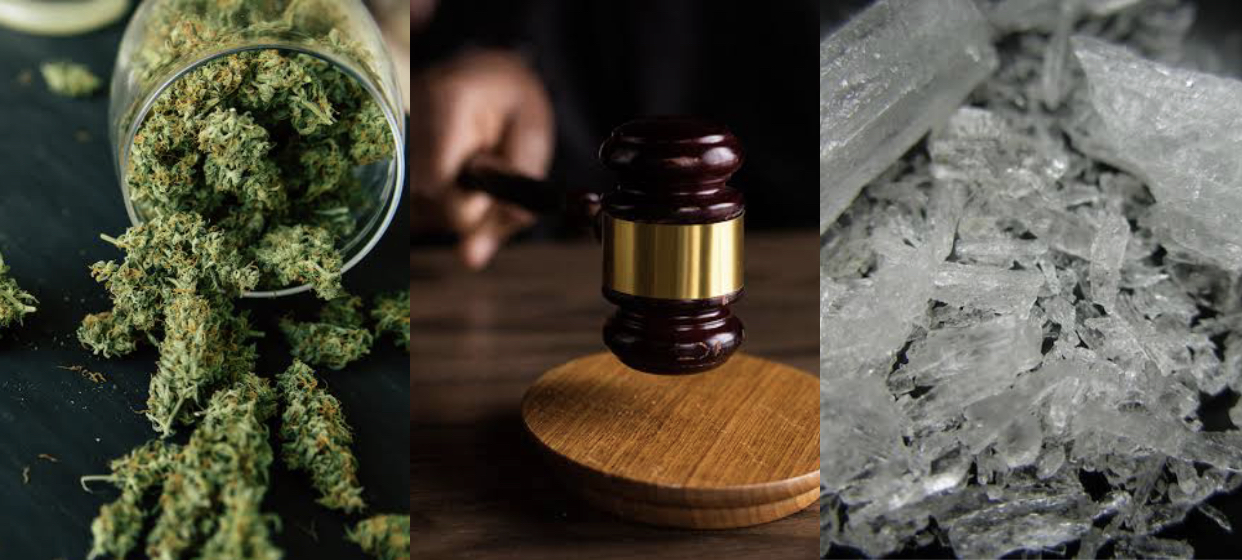 Cannabis,Meth and Court