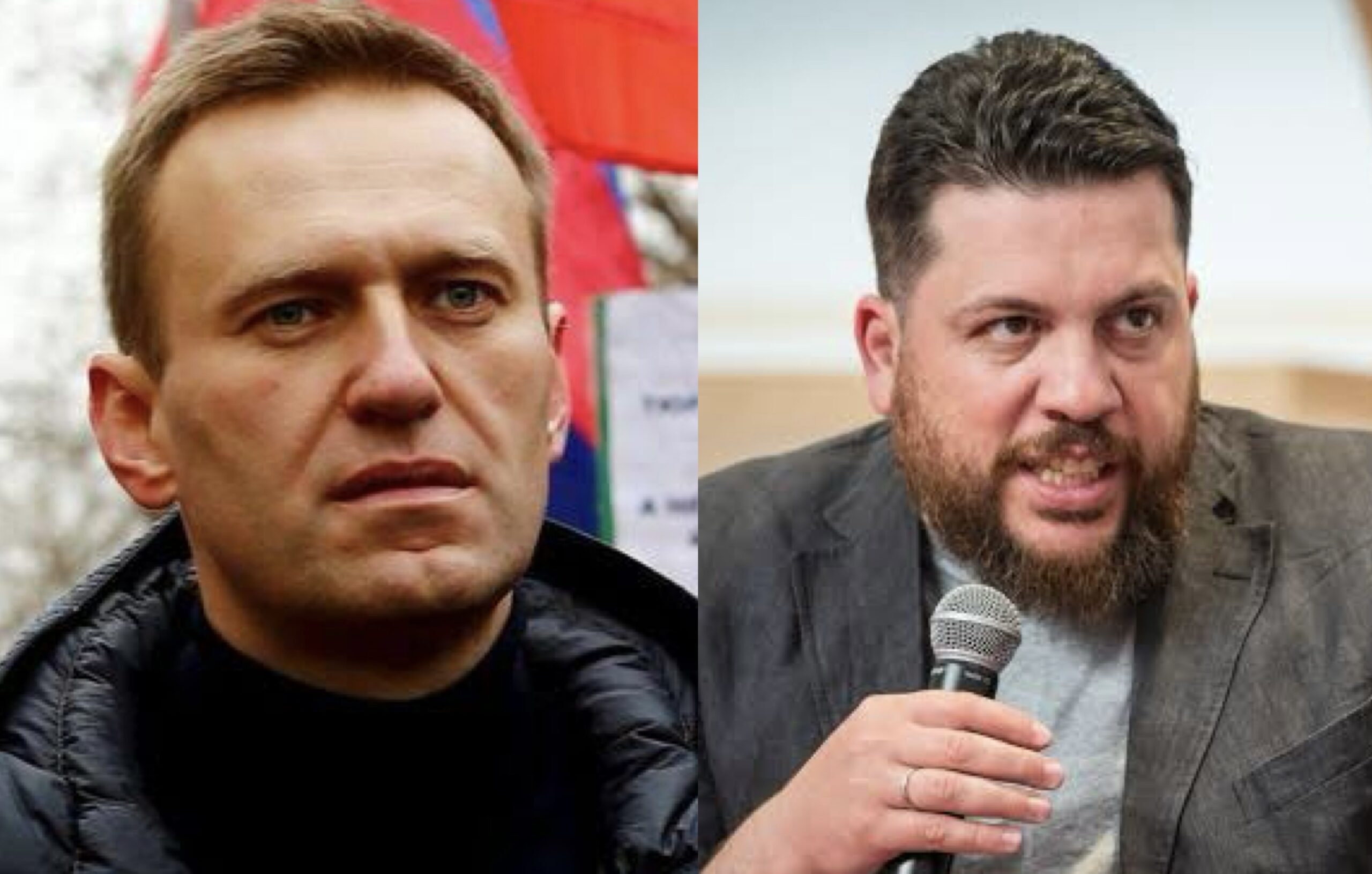 Alexei Navalny and Leonid Volkov