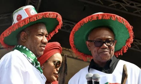 Peter Obi with Datti Baba-Ahmed
