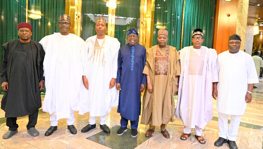 Inuwa Yahaya of Gombe, Bala Muhammad of Bauchi, Mai Mala Buni of Yobe, Ahmadu Fintiri of Adamawa, and Agbu Keffas of Taraba.