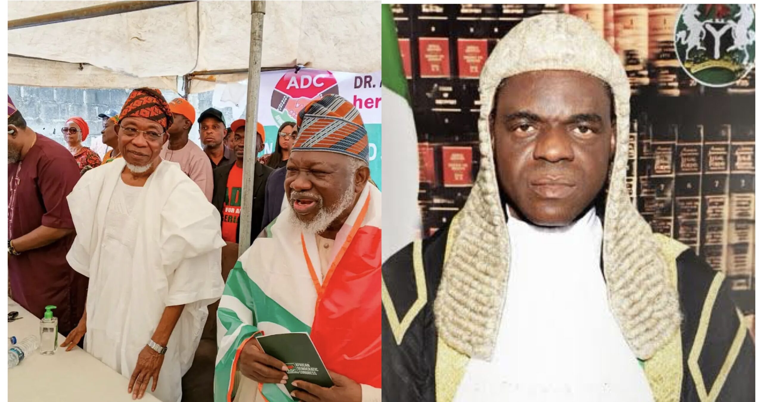 ADC chieftains and Justice Tsoho