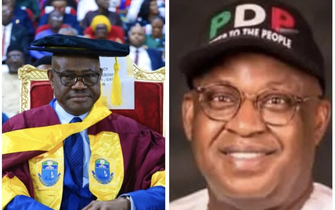 Minister of the Federal Capital Territory, Nyesom Wike and Dan Osi-Orbih