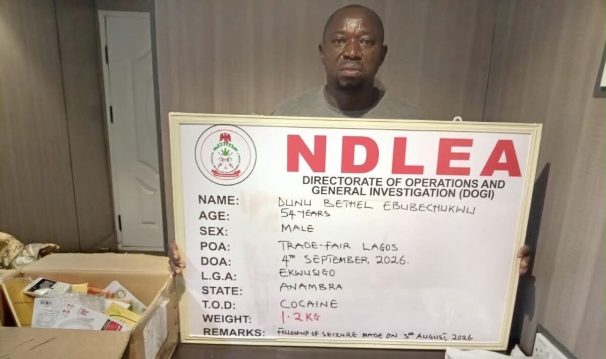 Convicted Mr Dunu
