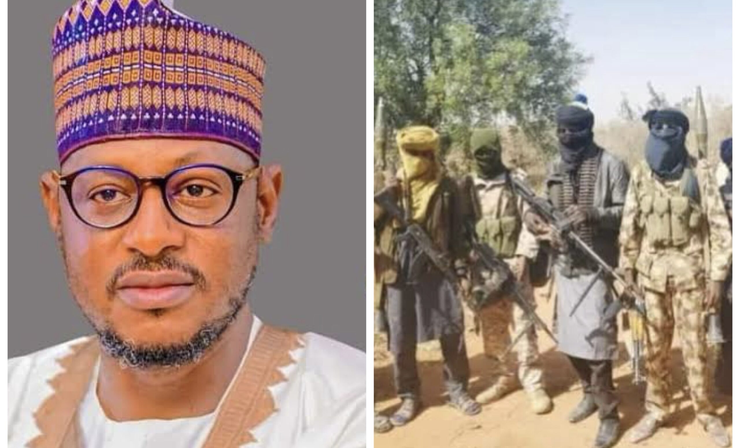 Katsina governor Dikko Radda and armed bandits