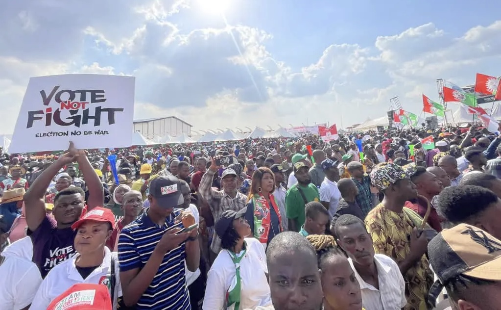 Labour Party rally