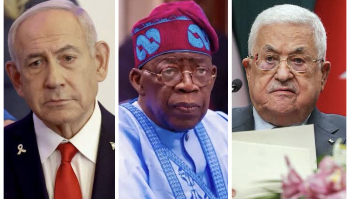 Benjamin Netanyahu,Bola Tinubu, Mahmoud Abbas [Palestine president]
