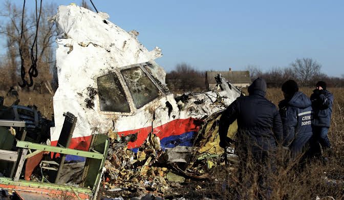 Downed MH17 flight