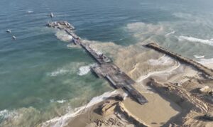 Gaza Strip pier