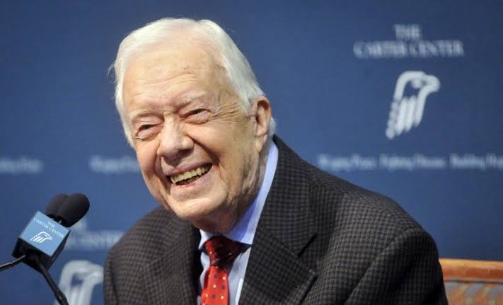 Ex-U.S. president , Jimmy Carter