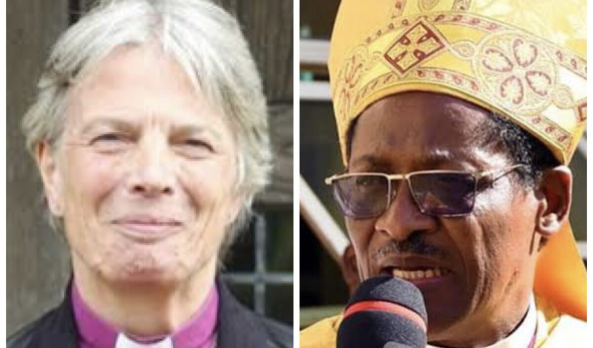 Bishop Cherry Vann and Henry Ndukuba