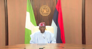 Tinubu addressing nation