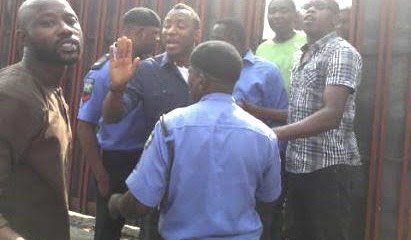 Omoyele Sowore arrested by police Credit: Vanguard