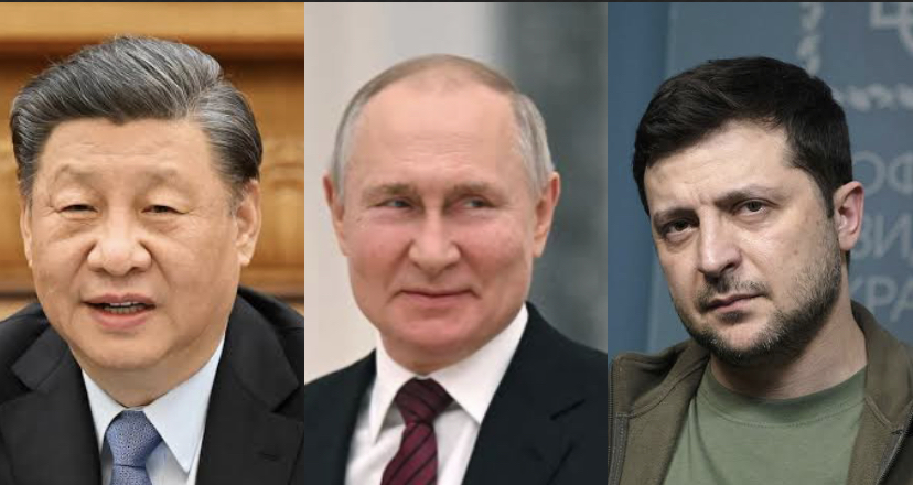 XI, PUTIN & ZELENSKY