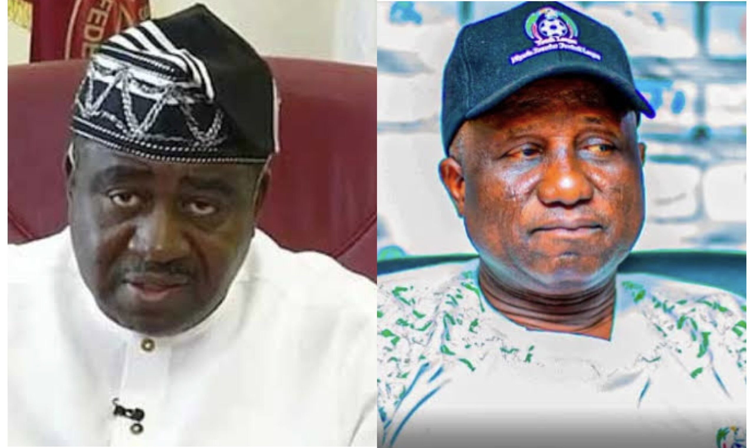 former Governor Gabriel Suswam and Gbenga Elegbeleye