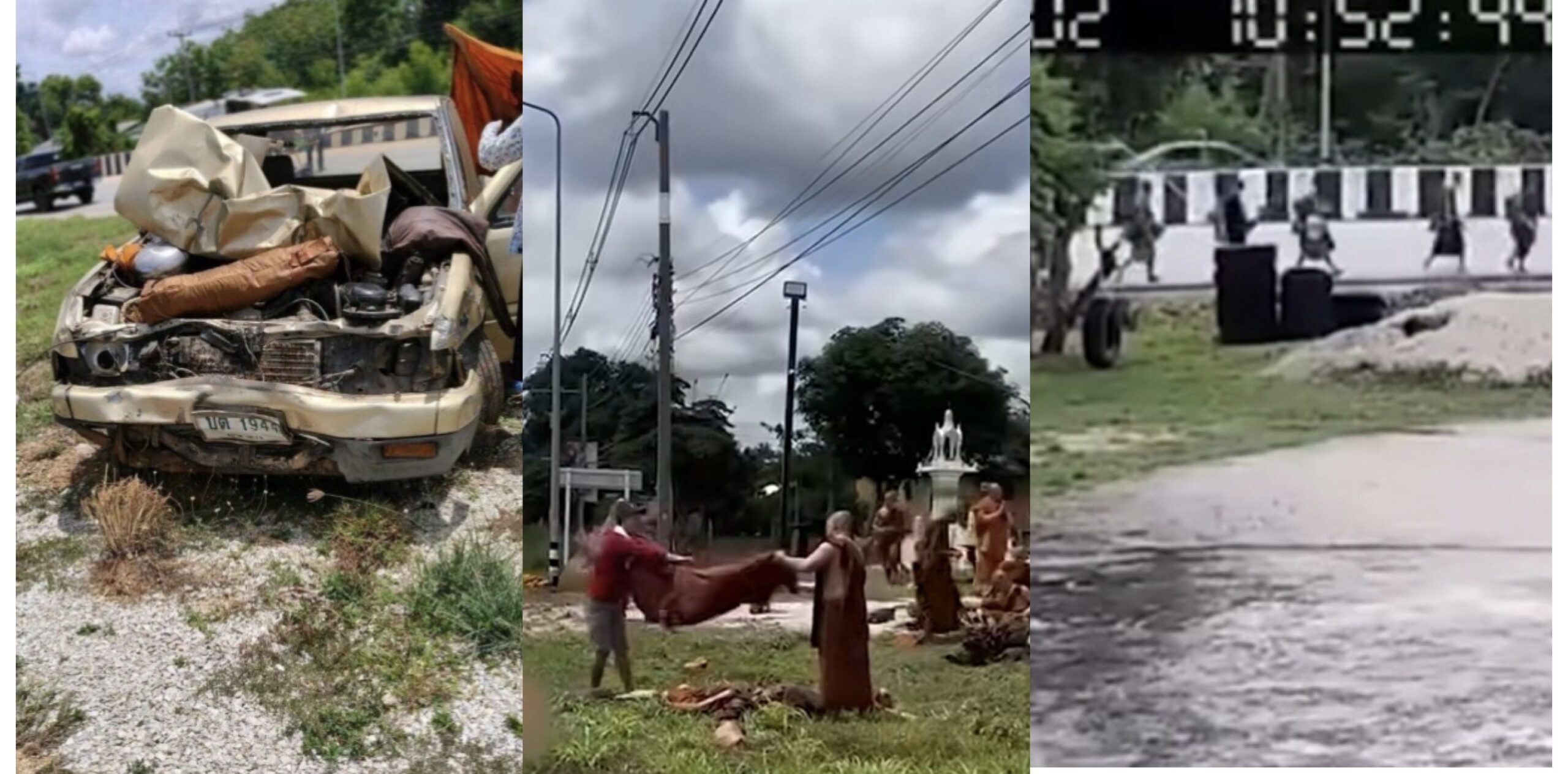 Eight monks killed in accident