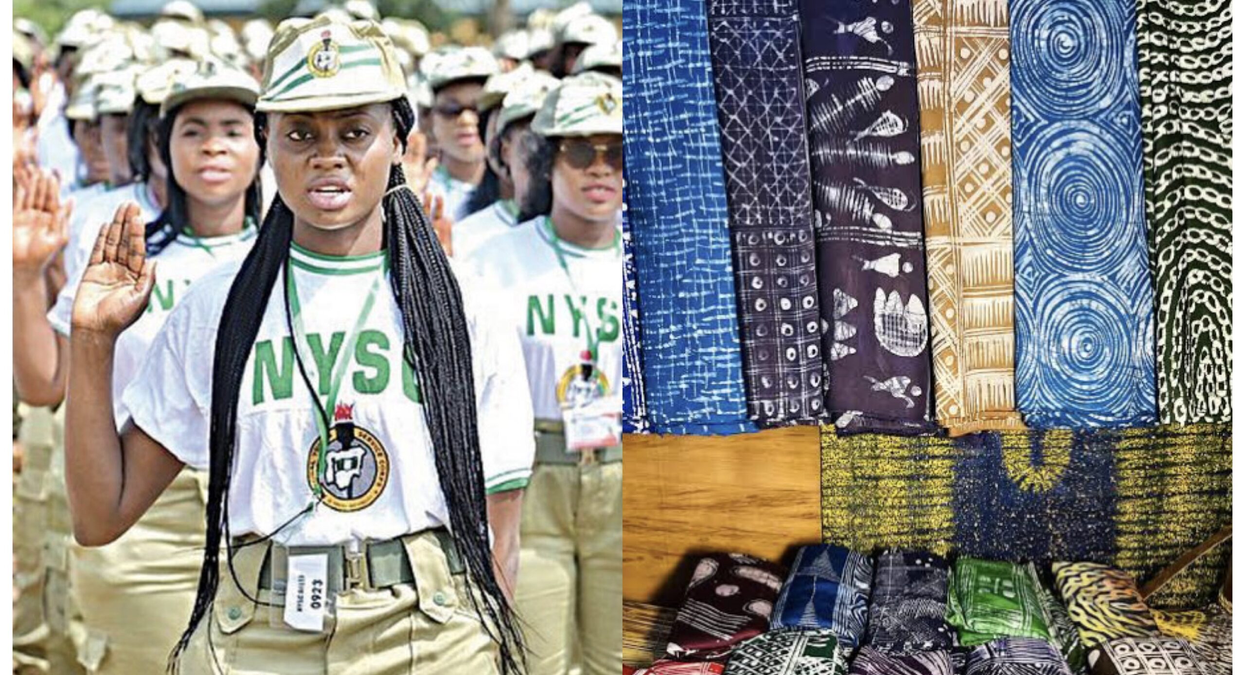 Youth corpers and adire