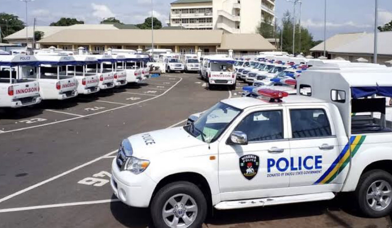 Police van