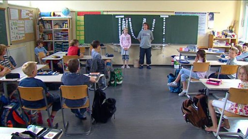 German schoolchildren