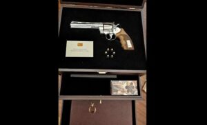 Guns and live ammunition gifted by Erdogan