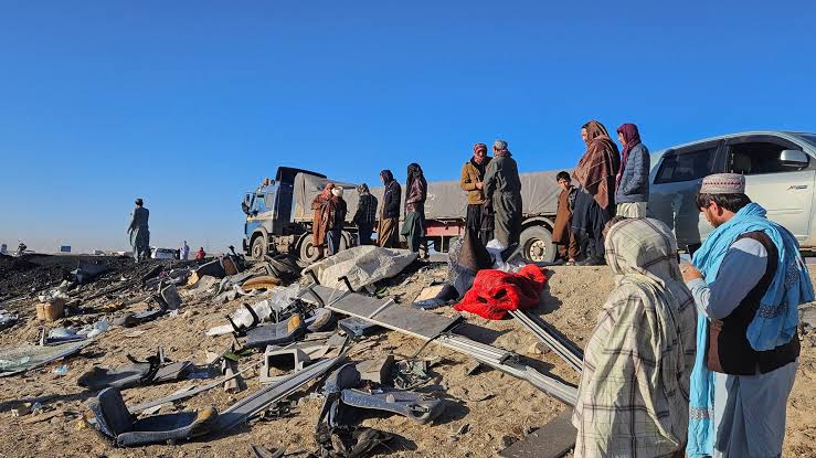 Road accident in Afghanistan