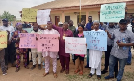 KWASU lecturers protest