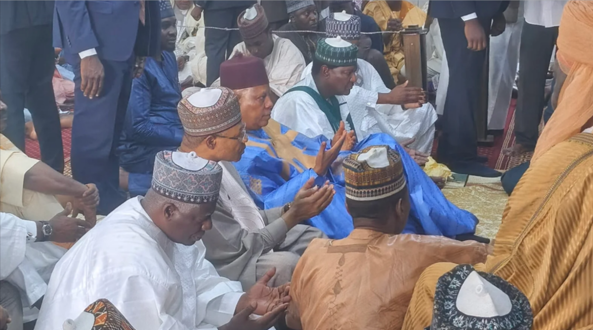 Shettima attends wedding of Buhari’s granddaughter
