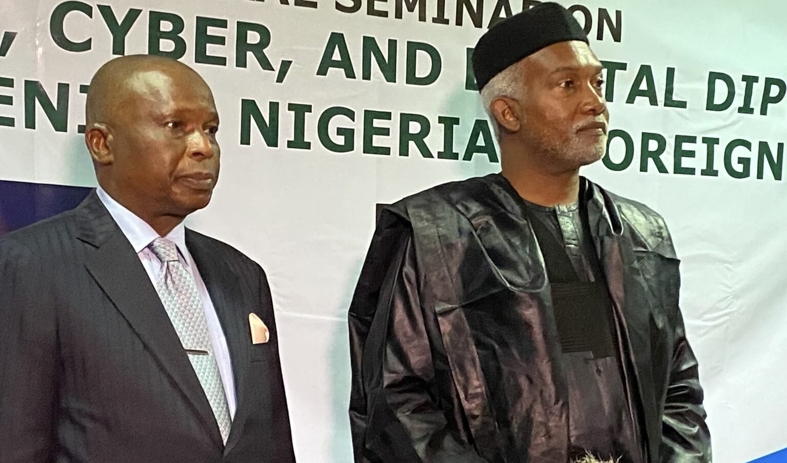 Foreign affairs minister Yusuf Tuggar and AGF Lateef Fagbemi