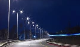Streetlights in Gombe