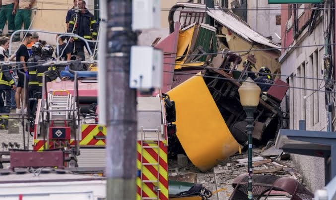 Funicular railway crash