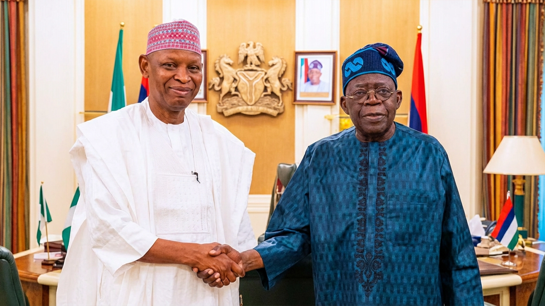 Governor Abba Yusuf and President Bola Tinubu