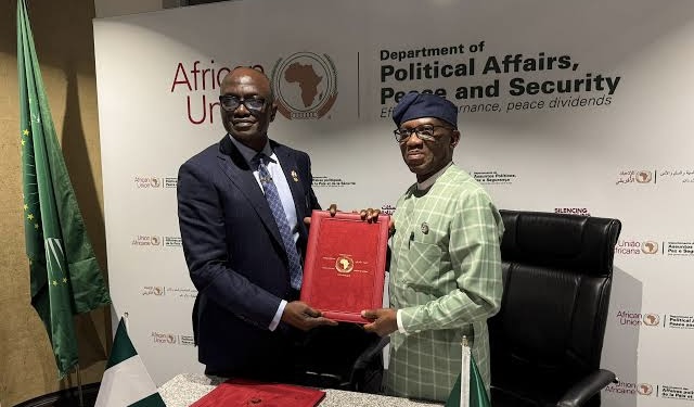 Nigeria signing MoU