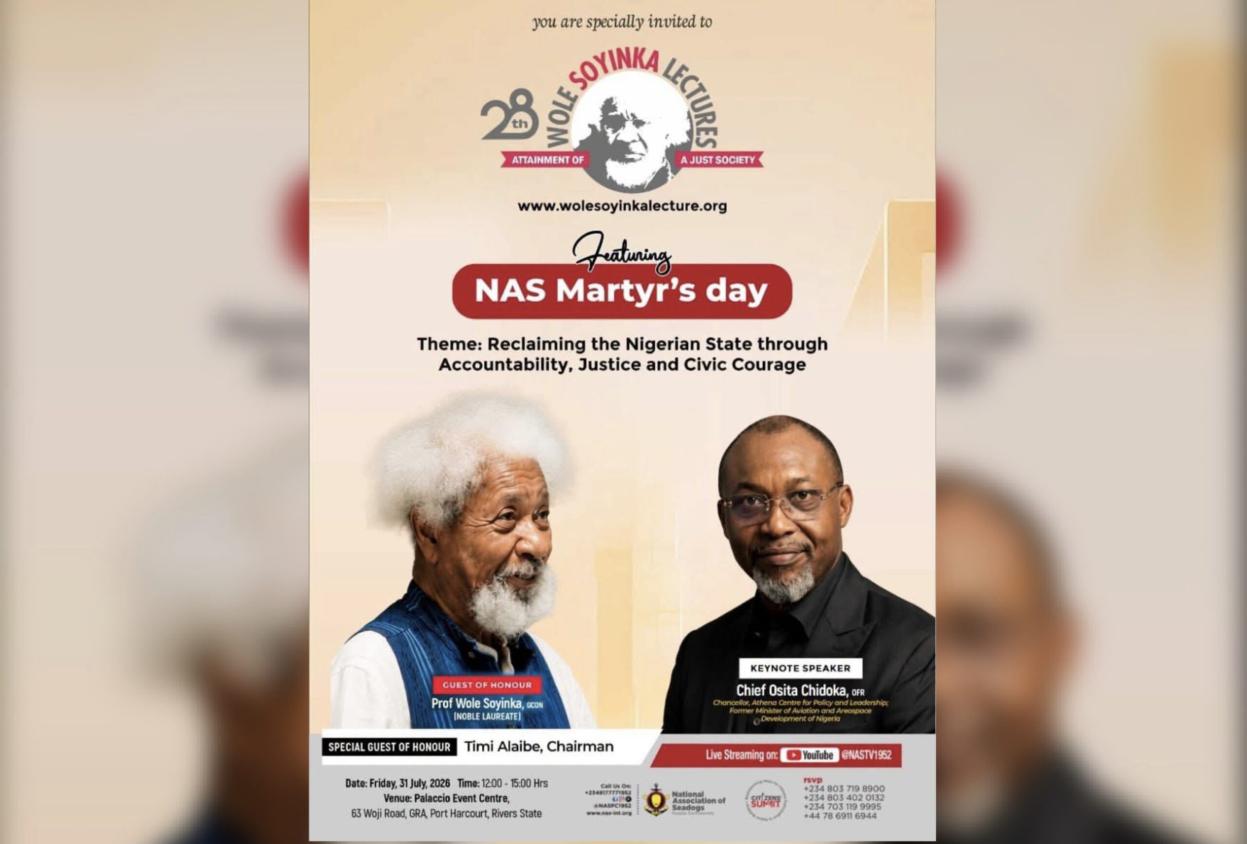 Martyr's Day of the National Association of Seadogs (NAS)