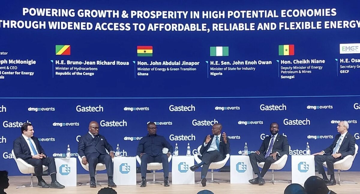 Gastech Exhibition and Conference in Milan, Italy.