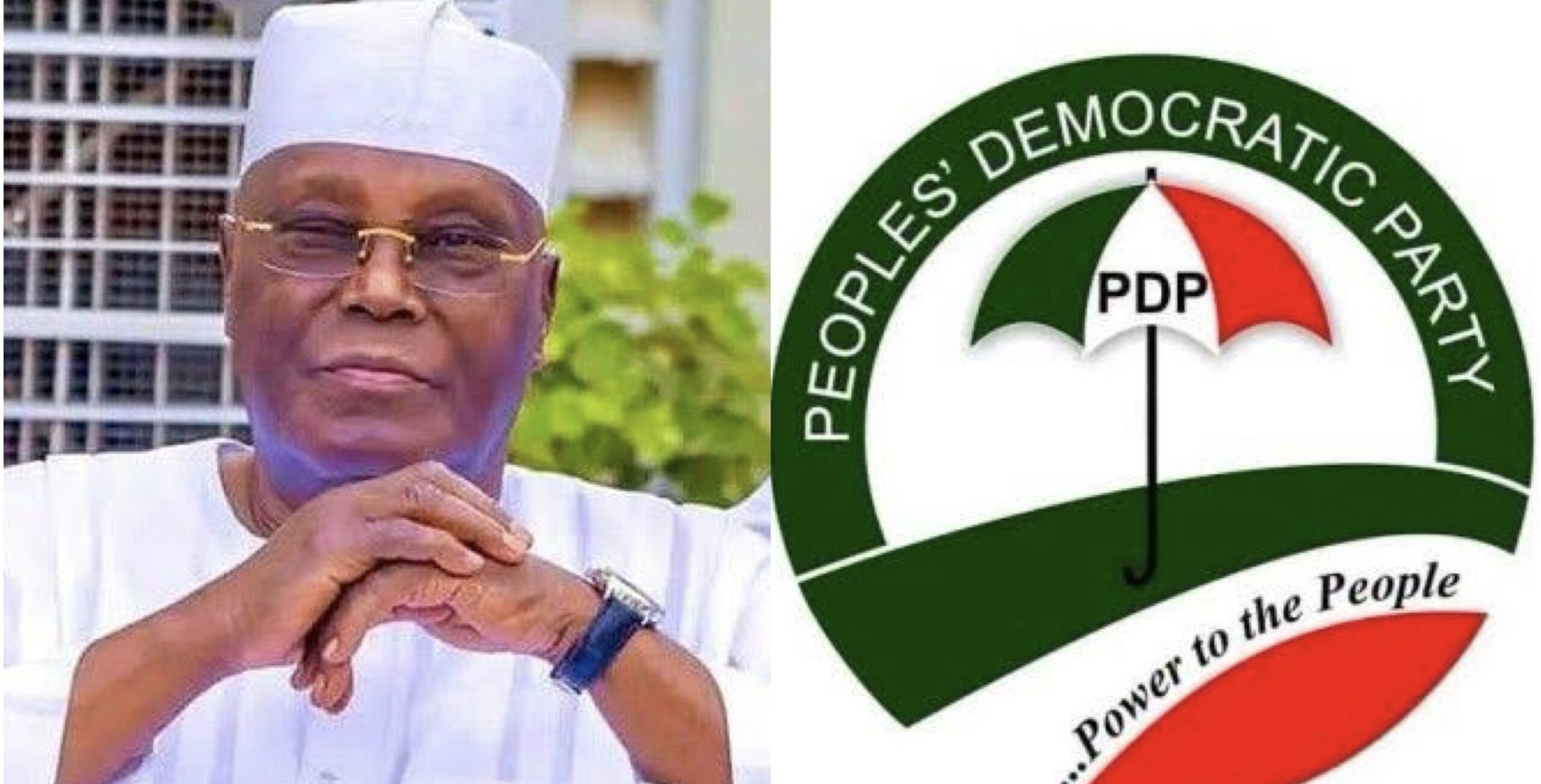Atiku Abubakar(credit: new telegraph) and PDP (punch)