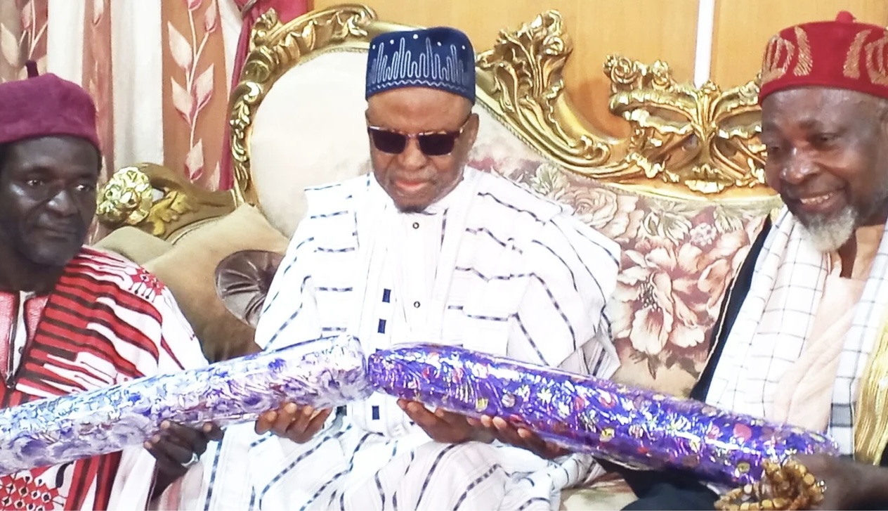 courtesy visit to the Lamido in Yola