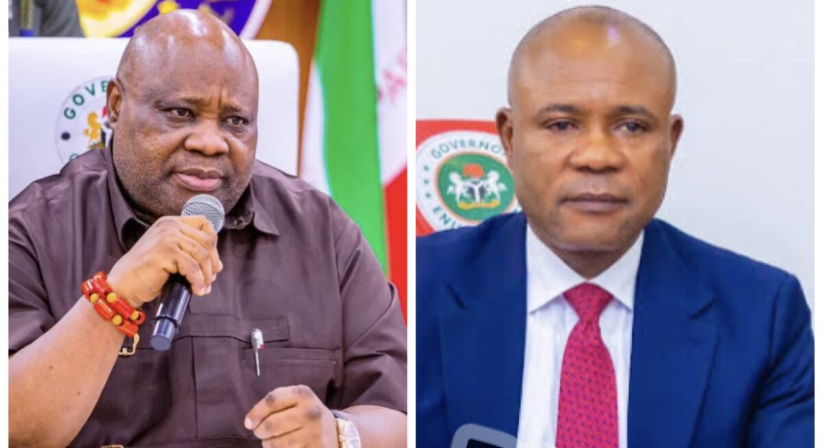 Ademola Adeleke and Peter Mbah