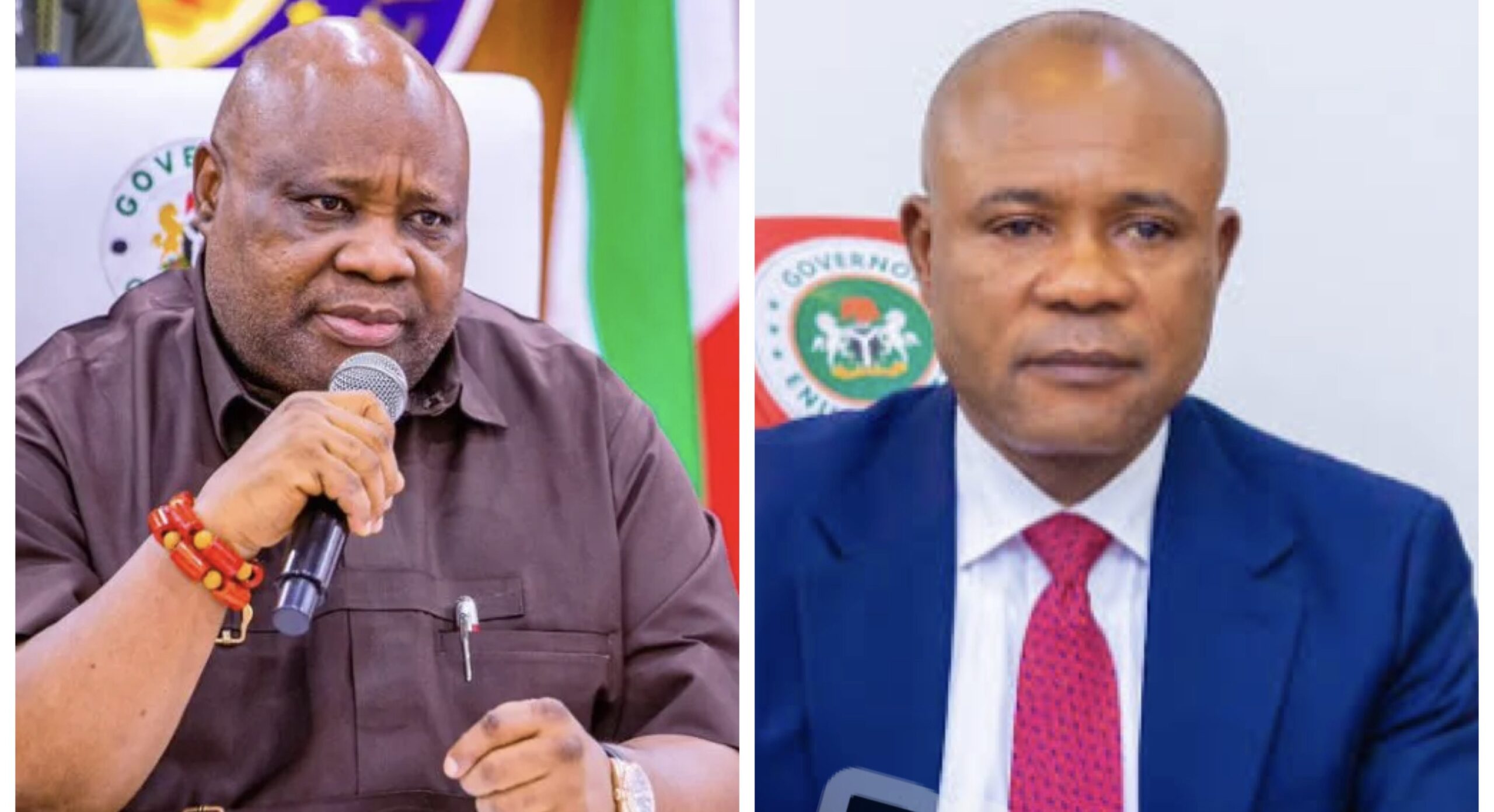 Ademola Adeleke and Peter Mbah