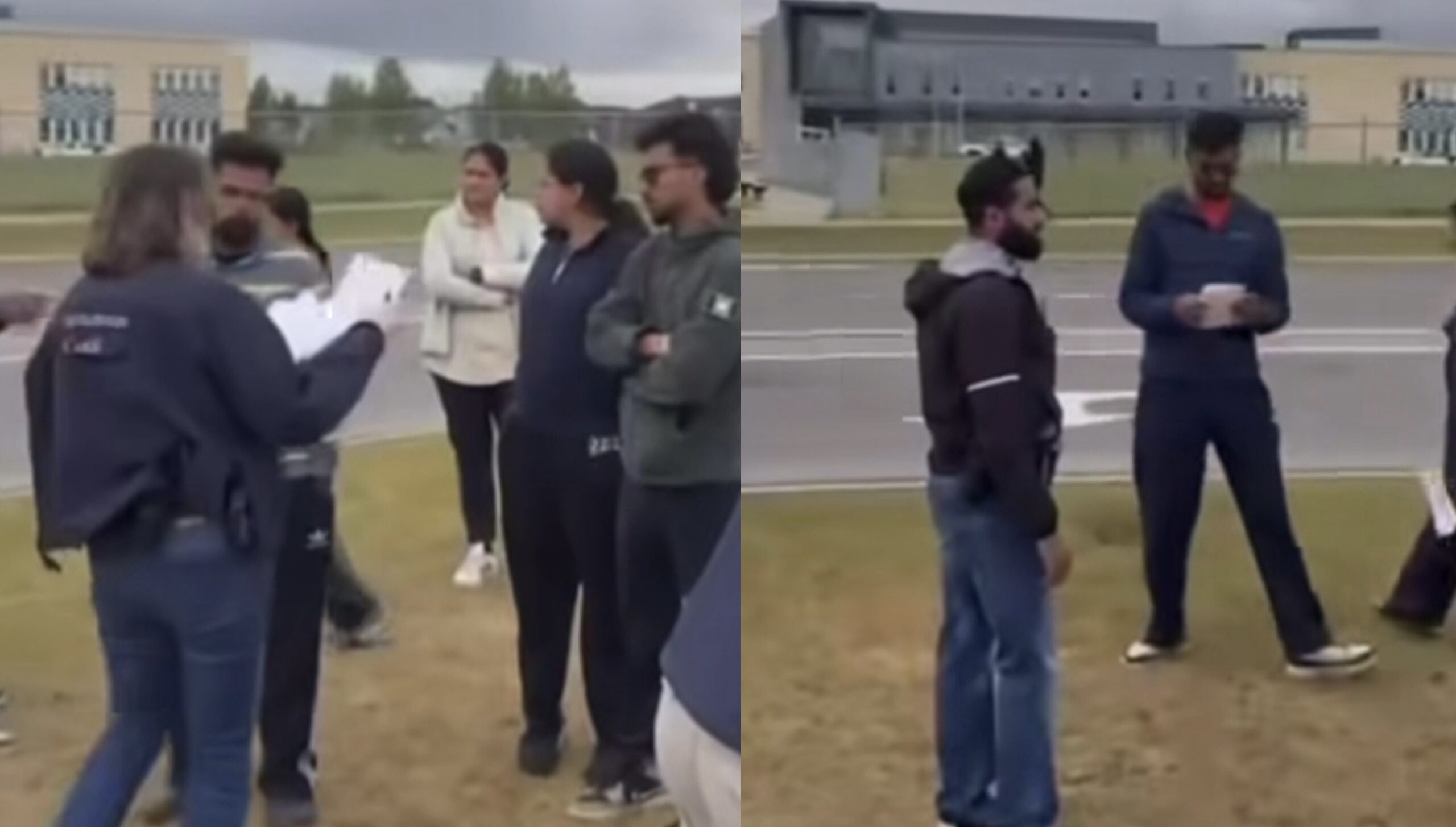 Canada border officers scrutinise protesting international students immigration papers after post