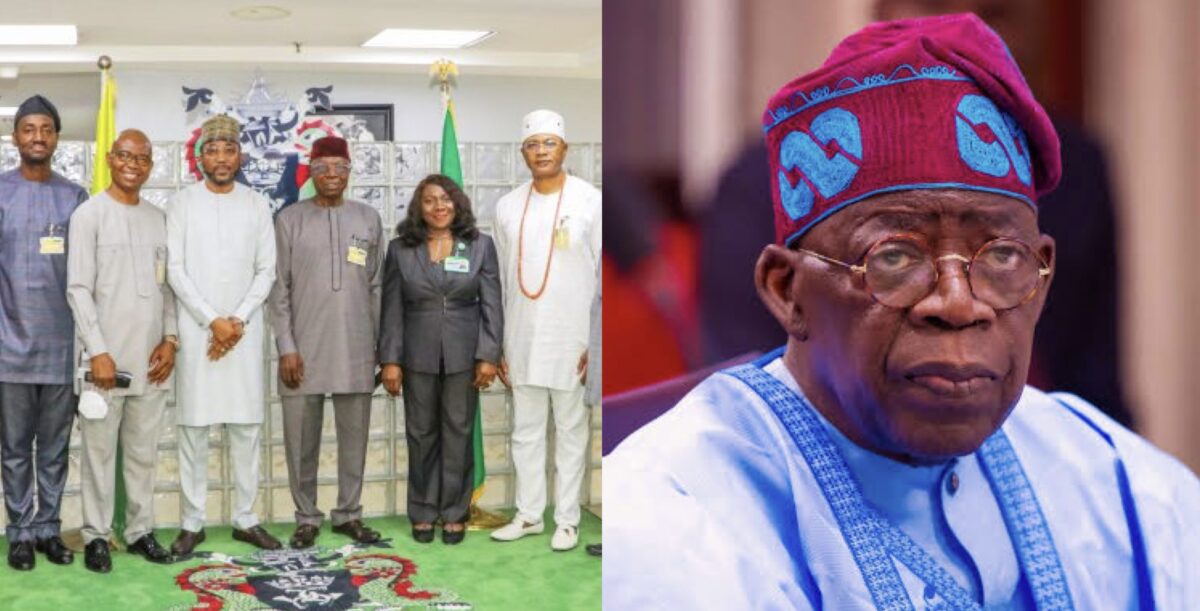 MAN executives and Bola Tinubu