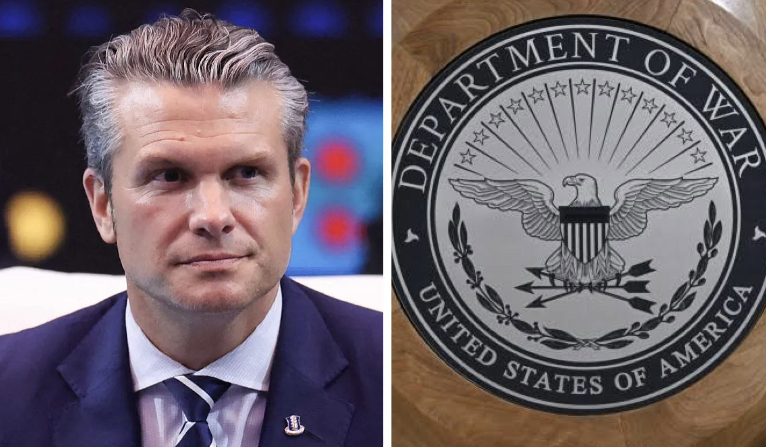U.S. Secretary of War Pete Hegseth and Department of War