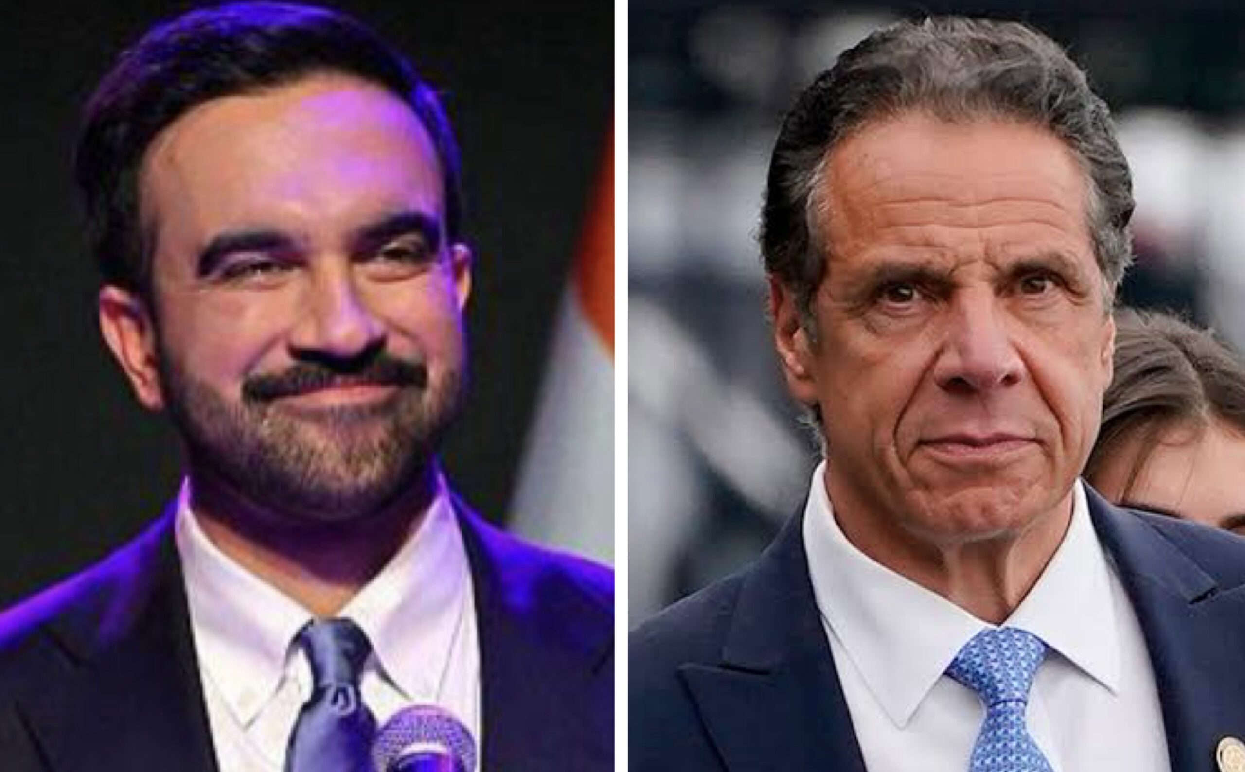 Democratic Party’s socialist and Marxist lawmaker, Zohran Mamdani and Cuomo