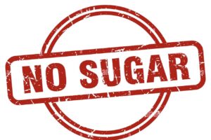 No sugar sign