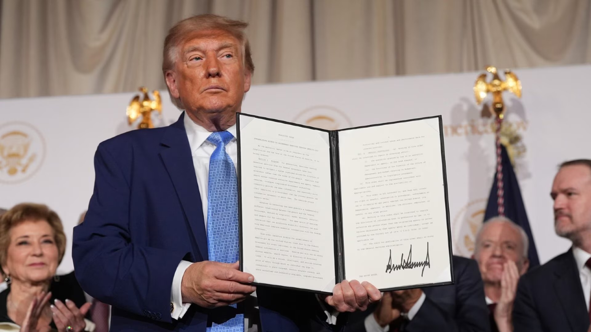 Trump launching the website