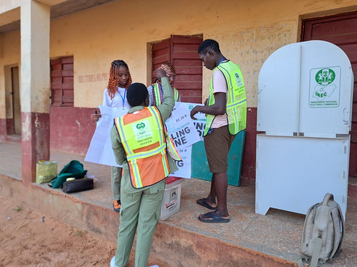 INEC officials in Awka South LGA