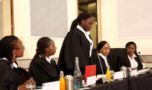 Group of female lawyers used to illustrate the story